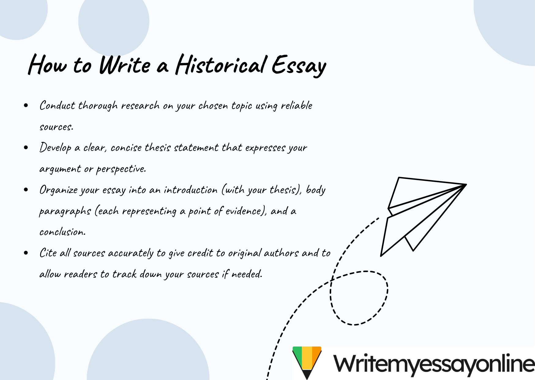 How to Write a Historical Essay