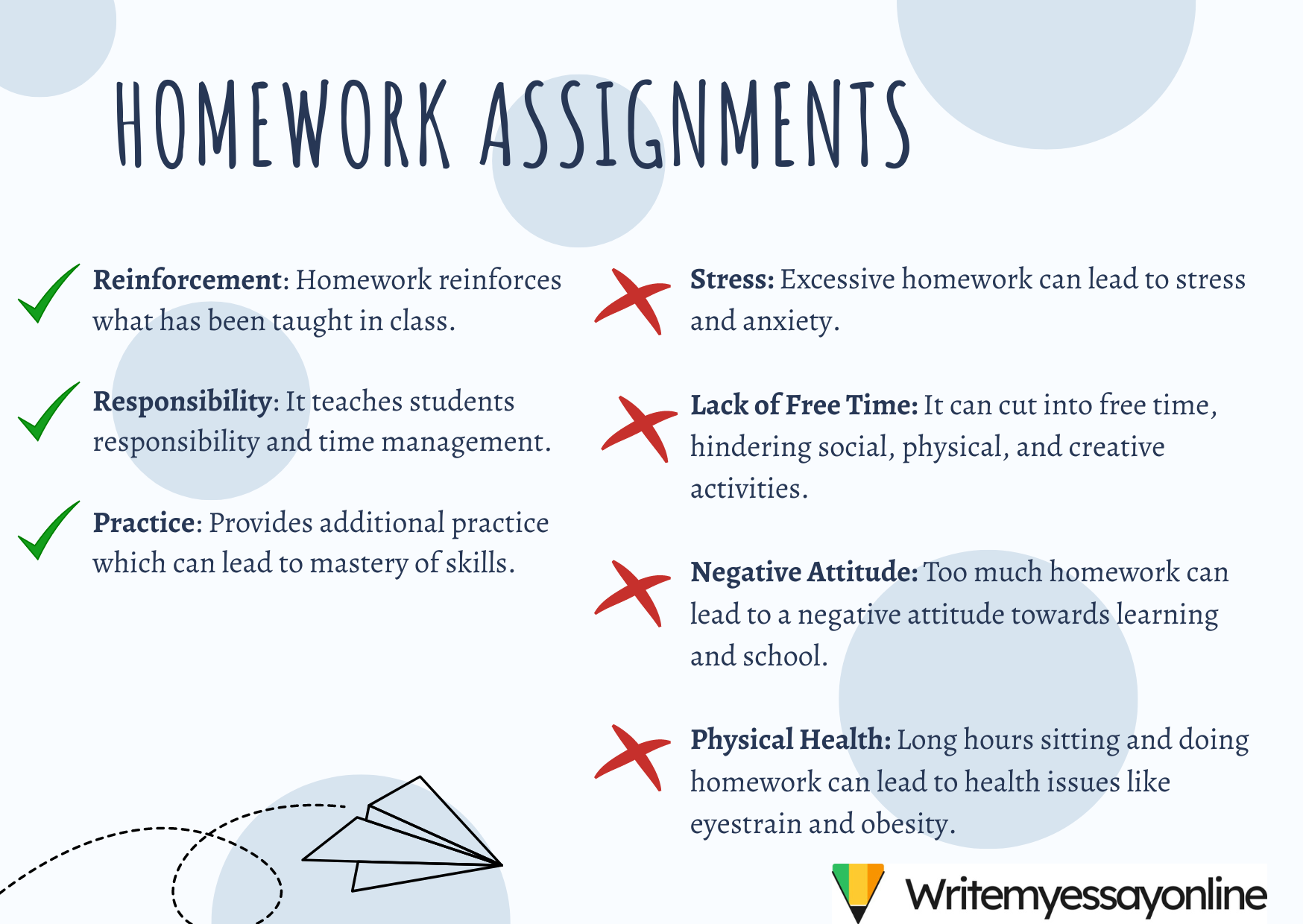 Benefits and Harms of Homework